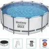 Bestway Steel Pro MAX swimmingpoolsæt rund 366x122 cm