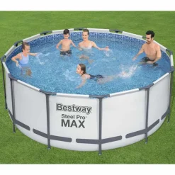Bestway Steel Pro MAX swimmingpoolsæt rund 366x122 cm
