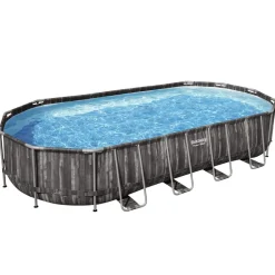 Bestway swimmingpool 7,32x3,66x1,22 m oval