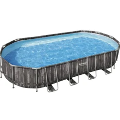 Bestway swimmingpool 7,32x3,66x1,22 m oval