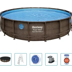 Bestway swimmingpoolsæt Power Steel 549x122 cm