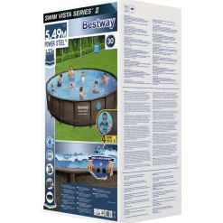 Bestway swimmingpoolsæt Power Steel 549x122 cm