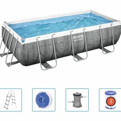 Bestway swimmingpoolsæt Power Steel 404x201x100 cm