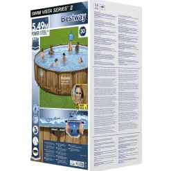 Bestway swimmingpoolsæt Power Steel 549x122 cm