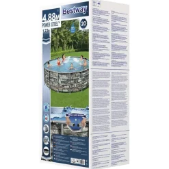 Bestway swimmingpoolsæt Power Steel 488x122 cm