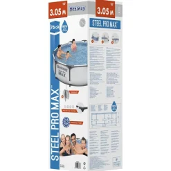 Bestway swimmingpoolsæt Steel Pro MAX 305x76 cm
