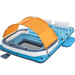 Bestway Tropical Breeze flydende ø 389 x 274 cm 43105