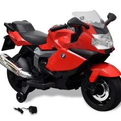 BMW 283 Elektrisk Motorcykel til børn, rød 6 V