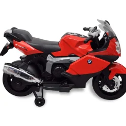 BMW 283 Elektrisk Motorcykel til børn, rød 6 V