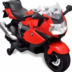 BMW 283 Elektrisk Motorcykel til børn, rød 6 V