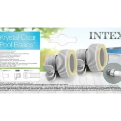 Intex B-adaptere 2 stk. til slanger 32 mm til 38 mm