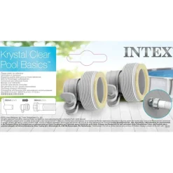 Intex B-adaptere til haveslanger 2 stk. 32 mm til 38 mm