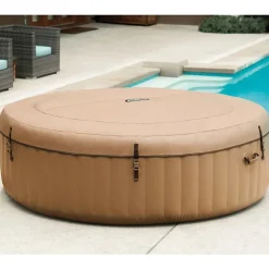 Intex boblebad med massagefunktion PureSpa 216x71 cm 6-personers rund