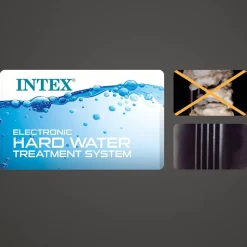 Intex boblebad med massagefunktion PureSpa 216x71 cm 6-personers rund