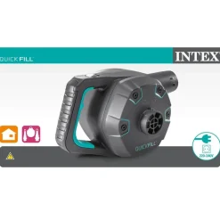 Intex elektrisk luftpumpe Quick-Fill 220-240 V 66644