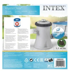 Intex filterpumpe 1250 l/t. 28602GS