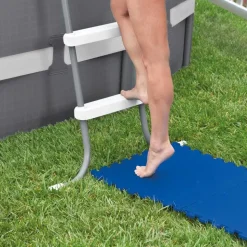 Intex gulvbeskyttere til swimmingpool 8 stk. 50 x 50 cm blå