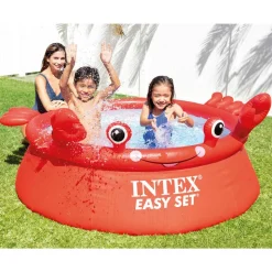 INTEX Happy Crab oppusteligt badebassin Easy Set 183x51 cm