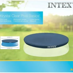 Intex poolovertræk 244 cm rundt 28020