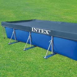 Intex poolovertræk 450x220 cm rektangulært 28039