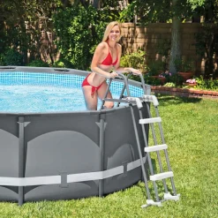 Intex poolstige med 3 trin 91-107 cm