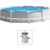 Intex Prism Frame Premium poolsæt 305x76 cm