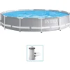 Intex Prism Frame Premium poolsæt 366x76 cm