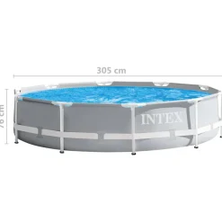 Intex Prism Frame Premium poolsæt 305x76 cm