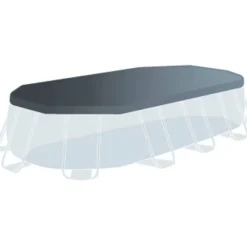 Intex Prism Frame swimmingpoolsæt 610x305x122 cm oval 26798GN