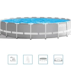 Intex Prism Frame swimmingpoolsæt 610x132 cm 26756GN
