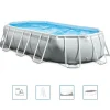 Intex Prism Frame swimmingpoolsæt 503x274x122 cm oval 26796GN