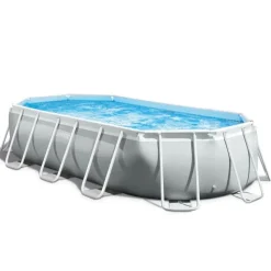Intex Prism Frame swimmingpoolsæt 503x274x122 cm oval 26796GN