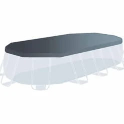 Intex Prism Frame swimmingpoolsæt 503x274x122 cm oval 26796GN