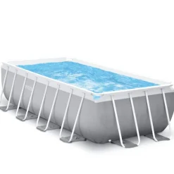 Intex Prism Frame swimmingpool 488x244x107 cm rektangulær 26792GN