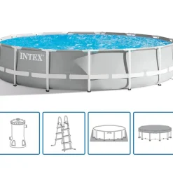 Intex Prism Frame swimmingpoolsæt 457x107 cm 26724GN