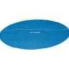 Intex solopvarmet poolovertræk 348 cm polyethylen blå