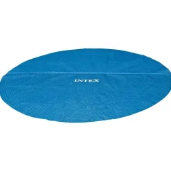 Intex solopvarmet poolovertræk 348 cm polyethylen blå