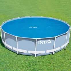 Intex solopvarmet poolovertræk 457 cm rundt 29023
