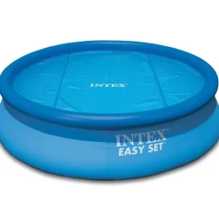 Intex solopvarmet poolovertræk 457 cm rundt 29023