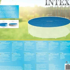 Intex solopvarmet poolovertræk 457 cm rundt 29023