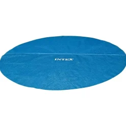 Intex solopvarmet poolovertræk 290 cm polyethylen blå