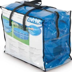Intex solopvarmet poolovertræk 488 cm rundt