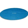 Intex solopvarmet poolovertræk 244 cm rundt