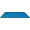 Intex solopvarmet poolovertræk 716x346 cm polyethylen blå