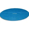 Intex solopvarmet poolovertræk rund 244 cm