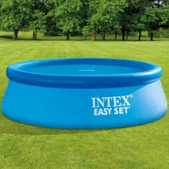 Intex solopvarmet poolovertræk rund 244 cm