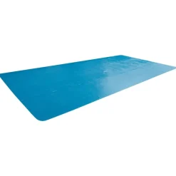 Intex solopvarmet poolovertræk 378x186 cm polyethylen blå