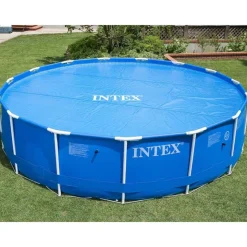 Intex solopvarmet poolovertræk 549 cm rundt 29025