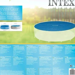 Intex solopvarmet poolovertræk 305 cm rundt 29021