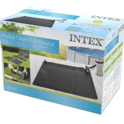 Intex solvarmer til pool 1,2x1,2 m PVC sort 28685